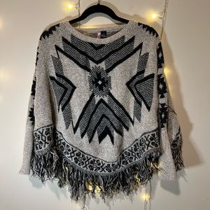 Tribal Fringe Sweater